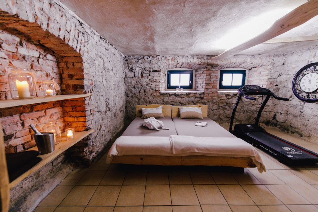 Ruheraum der Sauna