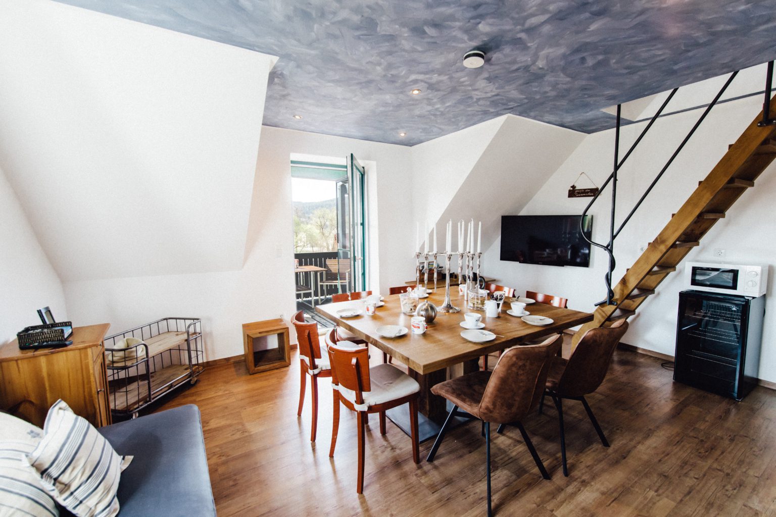 Wohnzimmer im Sternenhimmel
