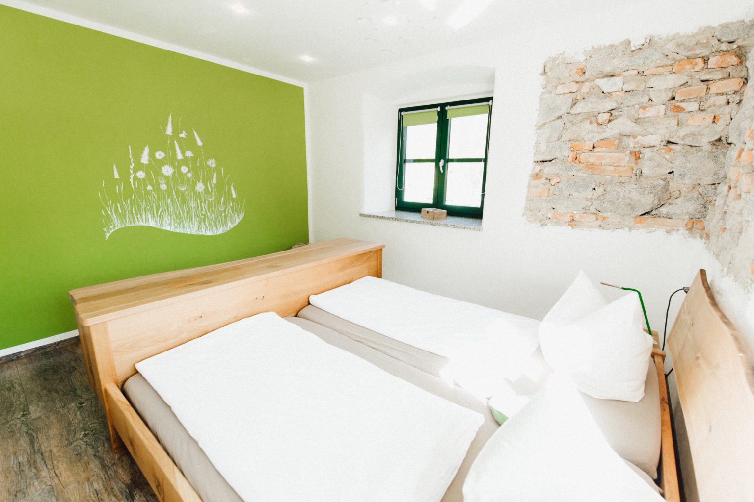 Schlafzimmer in der Blumenwiese