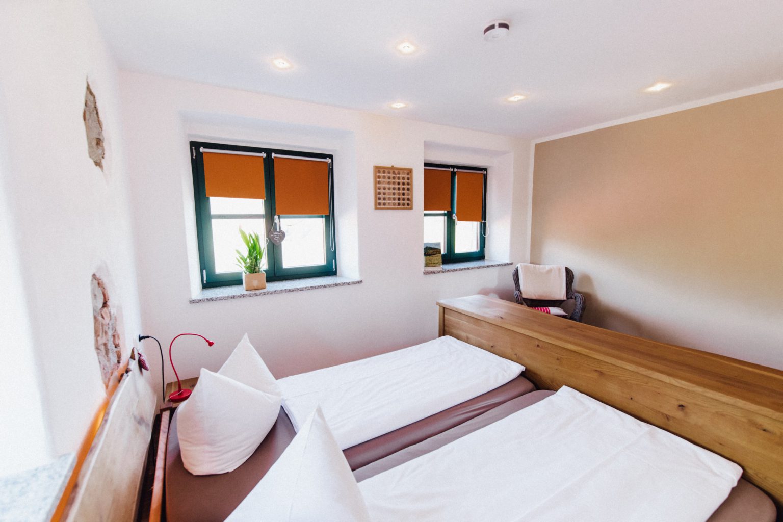 Schlafzimmer in Getreidefeld
